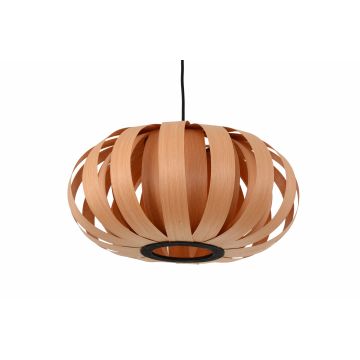 Hanglamp Hout Rond Houtkleur 40 cm - Madera Algarrobo