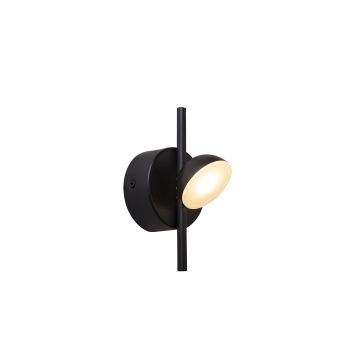 Wandlamp LED Modern Zwart Rond - Scaldare Faeto