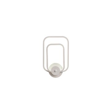 Wandlamp LED Design Wit Rechthoek - Scaldare Gaeta