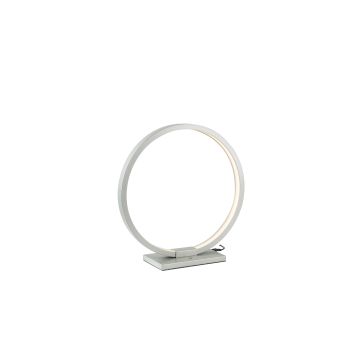 Tafellamp LED Design Zilver Rond - Scaldare Baiso